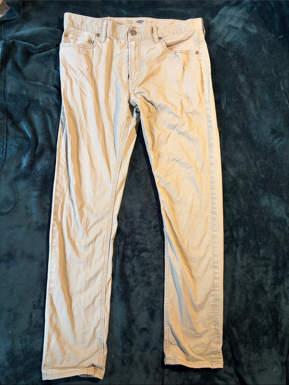 Men's Slim Fit Khaki Pants